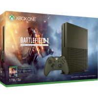 Microsoft Xbox One S 1Tb Military Green + Battlefield 1 (русская версия)
